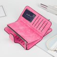 thumbnail image 2 of Women's Small Leather Wallet Bifold with Multiple Card Slots Wome, 2 of 3