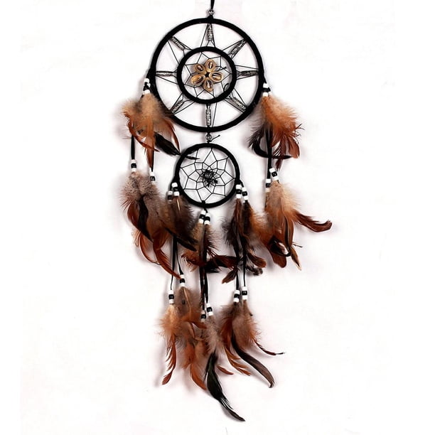 Atrapasueños de concha plumas regalos para colgar en la pared regalo de adorno de pared Hugtrwg Para estrenar