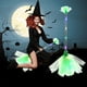 thumbnail image 1 of Decoraciones de Halloween, adornos de Halloween, regalos de Halloween, bruja, juguete de Halloween, Rudolph, araña, escoba, academia, escoba de Halloween, 1 of 7