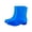 Blue, variant on Women's Rain Boots Ladies Fashion Non- Wear-Resistant Waterproof Boots Women's Water Shoes Adult Transparent Overshoes
