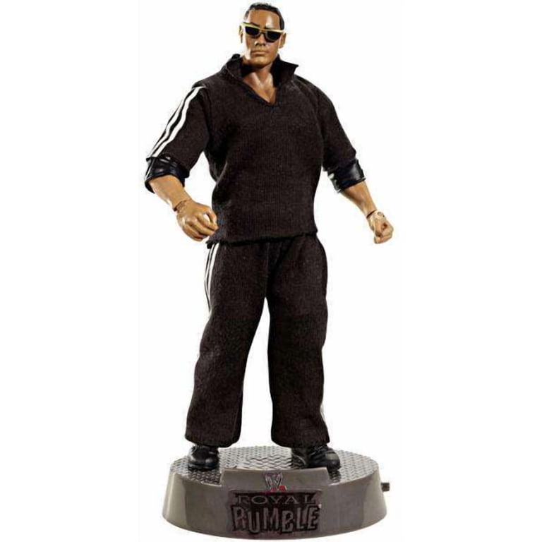 WWE Wrestling Entrance Greats The Rock Action Figure - Walmart.com