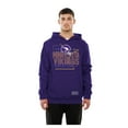 thumbnail image 4 of Men's New Era Purple Minnesota Vikings Combine Authentic Local State Throwback Hoodie, 4 of 5