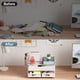 thumbnail image 5 of Organizador de escritorio Marbrasse de malla de 3 niveles con cajón blanco, 5 of 6