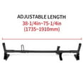 thumbnail image 3 of KOJEM Universal Van Ladder Rack, Full-Size Roof Rack Steel Cross Members, Fit for Chevrolet Express Ford E-Series GMC Savana 3 Bars, 3 of 14