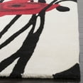 thumbnail image 3 of SAFAVIEH Soho Alfreda Abstract Area Rug, Ivory/Red, 3'6" x 5'6", 3 of 8