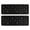 Black White Star, variant on Kitchen Rugs Sets Of 2,Beige Celestial Pattern Anti Fatigue Kitchen Mat Rugs Non Slip Washable,Decorative Kitchen Floor Mats for Kitchen,Sink,Laundry,17"x47" 17"x47"