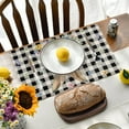 thumbnail image 4 of Binwennn Light Table And Mats Dinner Table Set for 6 with Easter Bunny Egg Pattern Linen Print Kitchen Dining Room Insulated Decorative Placemat（4）, 4 of 7