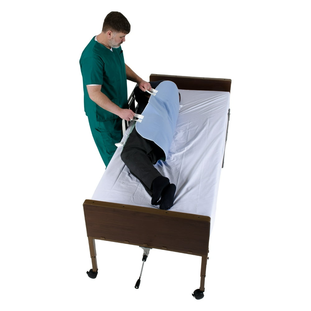 Positioning Bed Pad with Handles, Incontinence Mattress Bedding