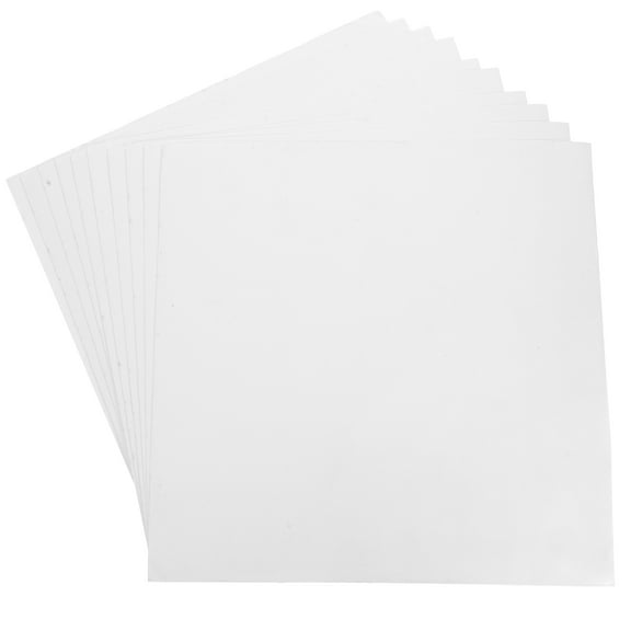 PENIKOKO 10-Pack White Lab Filter Paper Sheets for Chemical and Biological Research,