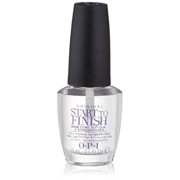 OPI OPI Start To Finish Base Coat, Top Coat & Nail Strengthener, 0.5