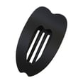 thumbnail image 2 of UNLLLL Flat Claw Hair Clip for Women, Solid Color Casual Elegant Hair Claw, Lightweight Plastic Hairpin for Thick or Thin Hair, for All Lengths Daily Styling and Work (Black), 2 of 6