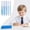 Blue, variant on Clearance Under $2.5! 5Pcs Press Pen Color Gel Pens Bulk Pens