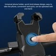 thumbnail image 4 of Amdohai Phone Holder Motorcycle Bicycle Phone Mount Quick Lock & Release Phone Clip 360° Rotation for 3.5-6.8 inch Cellphone, 4 of 8