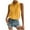 Yellow, variant on YDFCWXW Women's Casual Sleeveless Collar Button Down Summer Shirt Blouse Top Black, L