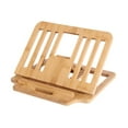 thumbnail image 4 of BELOVING Folding Laptop Cooler Stand Laptop Notebook Riser Stand for Bedroom Home Car Brown, 4 of 8