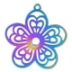 thumbnail image 1 of Colgante con dije de flor para manualidades DIY para mujeres y niñas, suministros de decoración para joyería Vistoso, 1 of 6