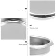 thumbnail image 3 of Machine à Café Filtre Aveugle en Acier Inoxydable Cafetière Espresso Insert de Dos Affleurant Panier, 3 of 7