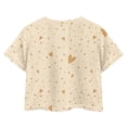 thumbnail image 2 of Uourmeti Capybara Kids T-Shirt 7-8Y Girls Cute Short Sleeve Crop Top Casual Short Crewneck Pullover Lightweight Soft Athletic Short Sleeve, 2 of 5