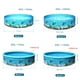 thumbnail image 4 of Piscina Piscina portátil de plástico duro sin inflación Piscina plegable Piscina familiar Piscina re TOMSHOO Piscina, 4 of 7