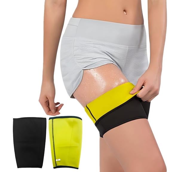 TELOLY 2Pcs/Set Body Shaper Sauna Slimmer Arm Thigh Shapewear Corset Sweat Shaping Legs Fat Burning Arm Shapers Trimmer Sleeve