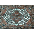 thumbnail image 1 of Ahgly Company Indoor Rectangle Persian Light Blue Traditional Area Rugs, 7' x 10', 1 of 4