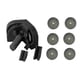 thumbnail image 1 of Black Multi-Functional Drill Bit Sharpener Tool with 6 Pcs Grinding Wheels, 1 of 5