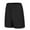 Black, variant on Jacenvly 2024 New Summer Mens Shorts Men Casual Fashion Sports Quick-Dry Elastic Side Pocket Mid-Waist Shorts Solid Lightweight Beach Pants Black