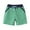 Green, variant on Boys Basketball Shorts Size 6 Fashion Striped Print Ealstic Waisted Short Pants Casual Drawstring Pocket Shorts Running Sports Shorts Green 1-2 Years