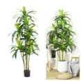 thumbnail image 3 of DSstyles Artificial Plant 4.9ft Brazilian Wood Tree Faux Plants Indoor Tall Fake House Floor Plants Realistic Artificial Trees for Home Office Decor Indoor Outdoor Housewarming Gif, 3 of 9