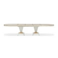 thumbnail image 4 of Michael Amini St. Charles 9-Piece Pedestal Dining Room Set - Dove Gray, 4 of 20