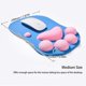 thumbnail image 4 of Mouse Pad Cat Paw Ergonomic Mouse Pad with Wrist Support Silicone Mouse Pad Cute Mouse Pad Kawaii Mouse Pad for Home/Office Mouse Pad Blue and Pink, 4 of 4
