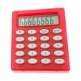 thumbnail image 1 of Mini Calculator Battery Powered High Accuracy Portable 8-Digit Display Student Calculator Office Supplies, 1 of 11
