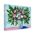 thumbnail image 2 of Regina Moore 'Rosy Bouquet II' Canvas Art, 2 of 4