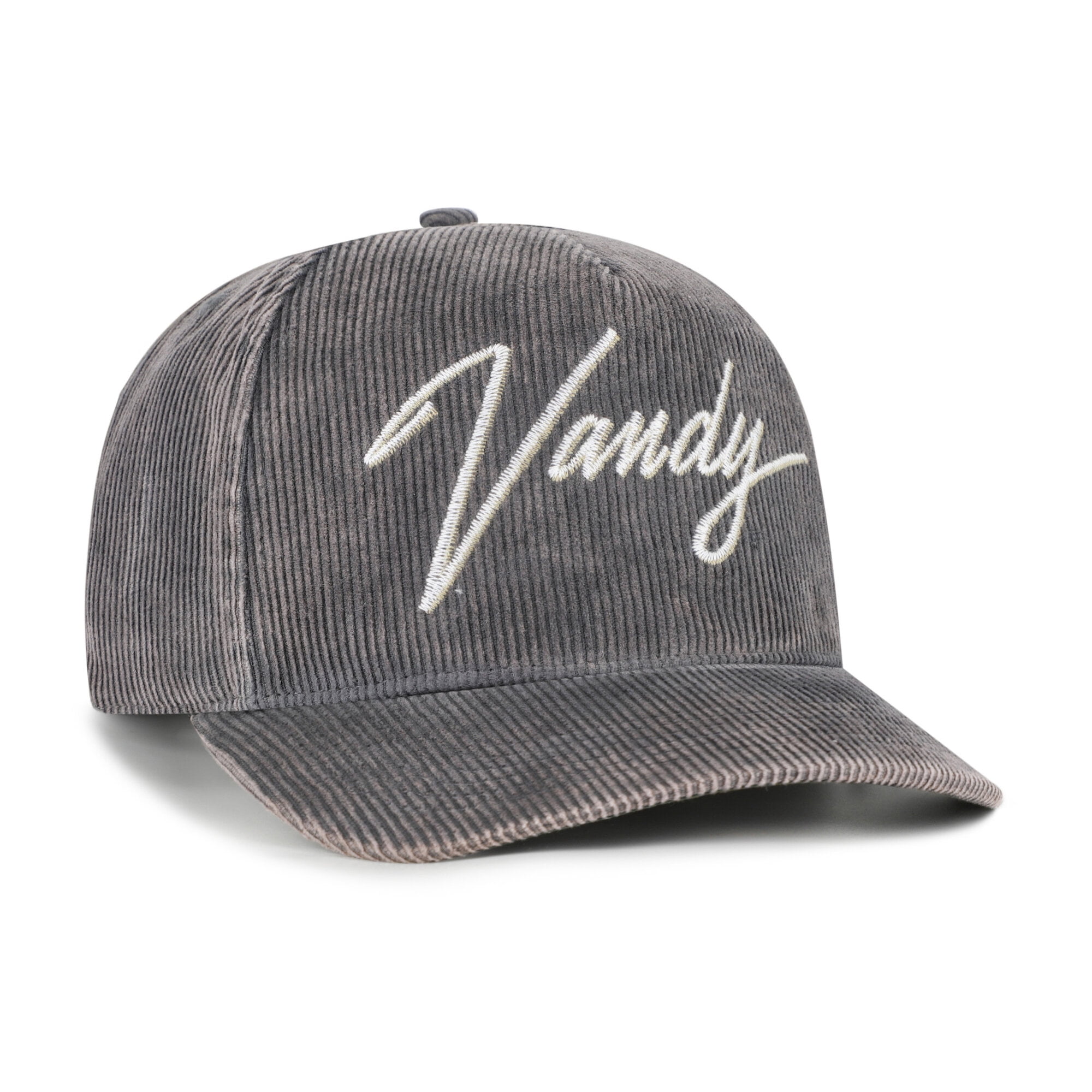 Men's '47  Gray Vanderbilt Commodores Vault Reclaim Snow Wash Corduroy Hitch Adjustable Hat