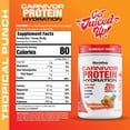 thumbnail image 2 of MuscleMeds Carnivor Protein Hydration Drink Powder – 20g Beef Protein Isolate with Electrolytes – Sugar-Free, Lactose-Free – Tropical Punch, 20 Servings, 2 of 7