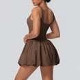 thumbnail image 2 of AEXTO Robe de Tennis avec Short Intégré et Soutien-Gorge Robe Athlétique pour Femmes Été Golf Active Robe d'Entraînement, 2 of 15