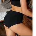 thumbnail image 3 of Buankoxy 5 Pack High Waisted Underwear for Women Seamless Panties Ladies Invisible Briefs(Size 7), 3 of 7