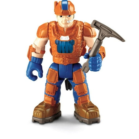Fisher-Price Hero World Rescue Heroes Voice Comm Jack Hammer Figure