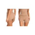 thumbnail image 3 of Pantalones Cortos Deportivos de Yoga de Alta Elasticidad para Mujer - Cintura Alta, Informales, Cómodos y Cómodos Caqui S, 3 of 6