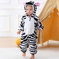 thumbnail image 2 of Toddler for Boys Long Sleeve Hooded Jumpsuit Animal Boy Dress up Clothes for Play Halloween 12-24 Months, 2 of 5