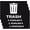 Black, variant on Recycle Stickers, Self Adhesive Weatherproof Vinyl Stickers, Green, 7" x 10" (Pack of 4)
