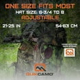 thumbnail image 5 of Lightweight 3D Leafy Camo Face Mask & Hat for Hunting,  Adjustable Camouflage Hat, Mossy Oak, 5 of 9