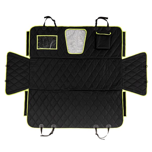 Alfombrilla trasera para banco trasero, impermeable, antideslizante, Protector de asiento de coche para perros, gatos, mascotas