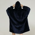 thumbnail image 1 of Manta con Capucha ANGGREK Sudadera Suave de Gran Tamaño Color Puro Talla Única, 1 of 6