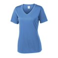 thumbnail image 1 of Gravity Threads Womens Competitor V-Neck T-Shirt - CarolIna Blue - X-Large, 1 of 1