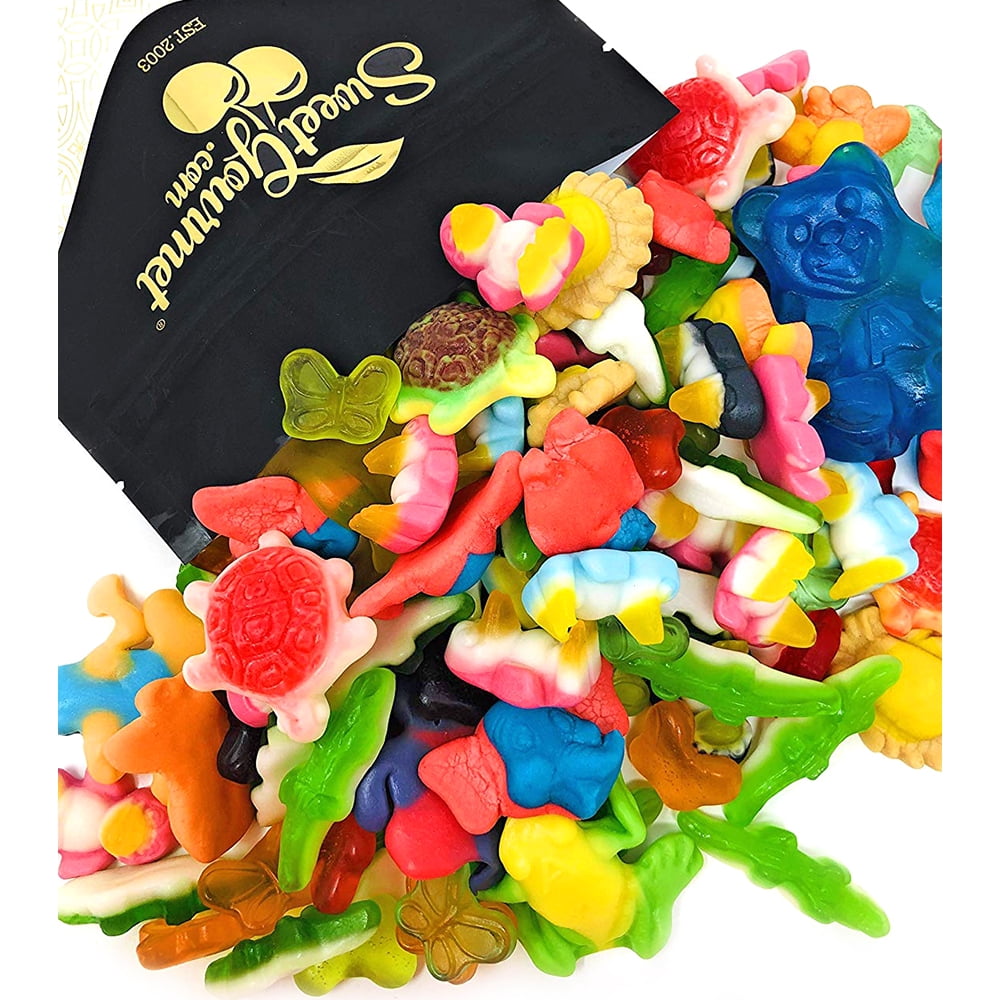 SweetGourmet Day At The Zoo Gummi Candy Animals Gummy Candies Bulk