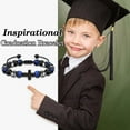thumbnail image 7 of 2025 Graduation Gifts for Him Boys Men, 5th 6th 8th Grade Kindergarten Preschool High School College Master Degree Elementary Middle School Graduation Cross Bracelet Gifts with Card for Him Boys, 7 of 7