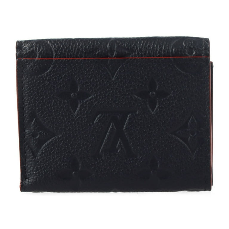 Louis Vuitton Marine Rouge Monogram Empreinte Leather Zoe Wallet