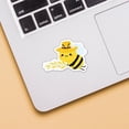 thumbnail image 6 of TanSiDing 500 Pcs Bee Decals Roll, Cute Animal Reward Stickers | Cute Bee Designs with Honey Motifs, Ideal for Classroom Incentives, Party Favors, Rewards, Scrapbooking, 6 of 8