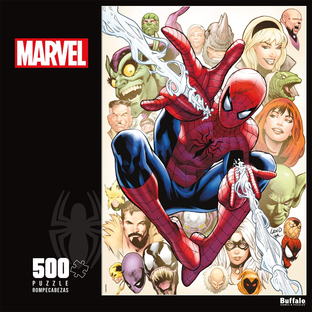 500 Pieces Jigsaw Puzzle Marvel Spiderman Ultimate Bromide Home Decoratio_RU 500 Pieces Jigsaw Puzzle Marvel Spiderman Ultimate Bromide Home Decoratio_RU